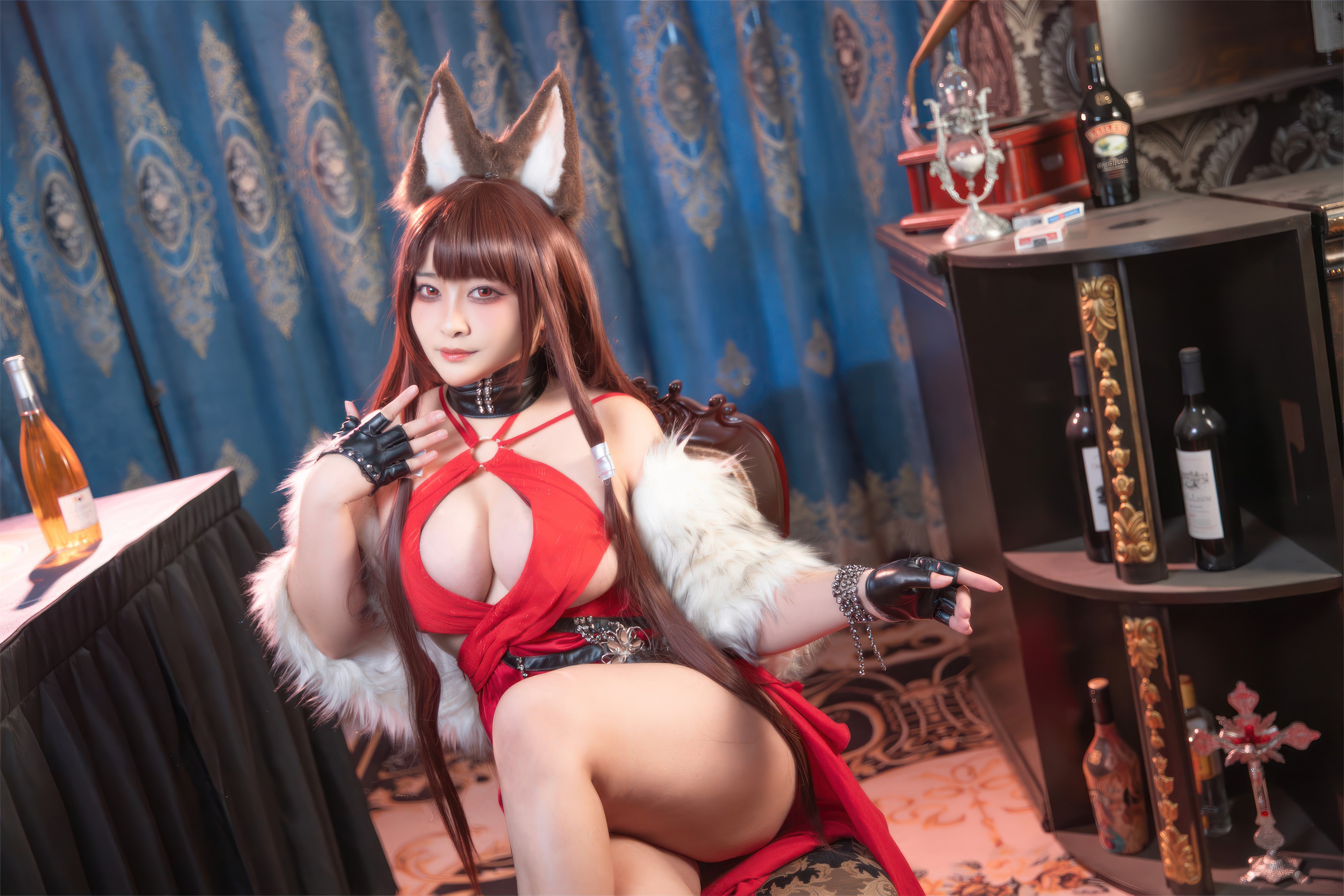 图片[1]-洛璃 LoLiSAMA – NO.081 碧蓝航线 赤城 礼服[53P]-XikXak